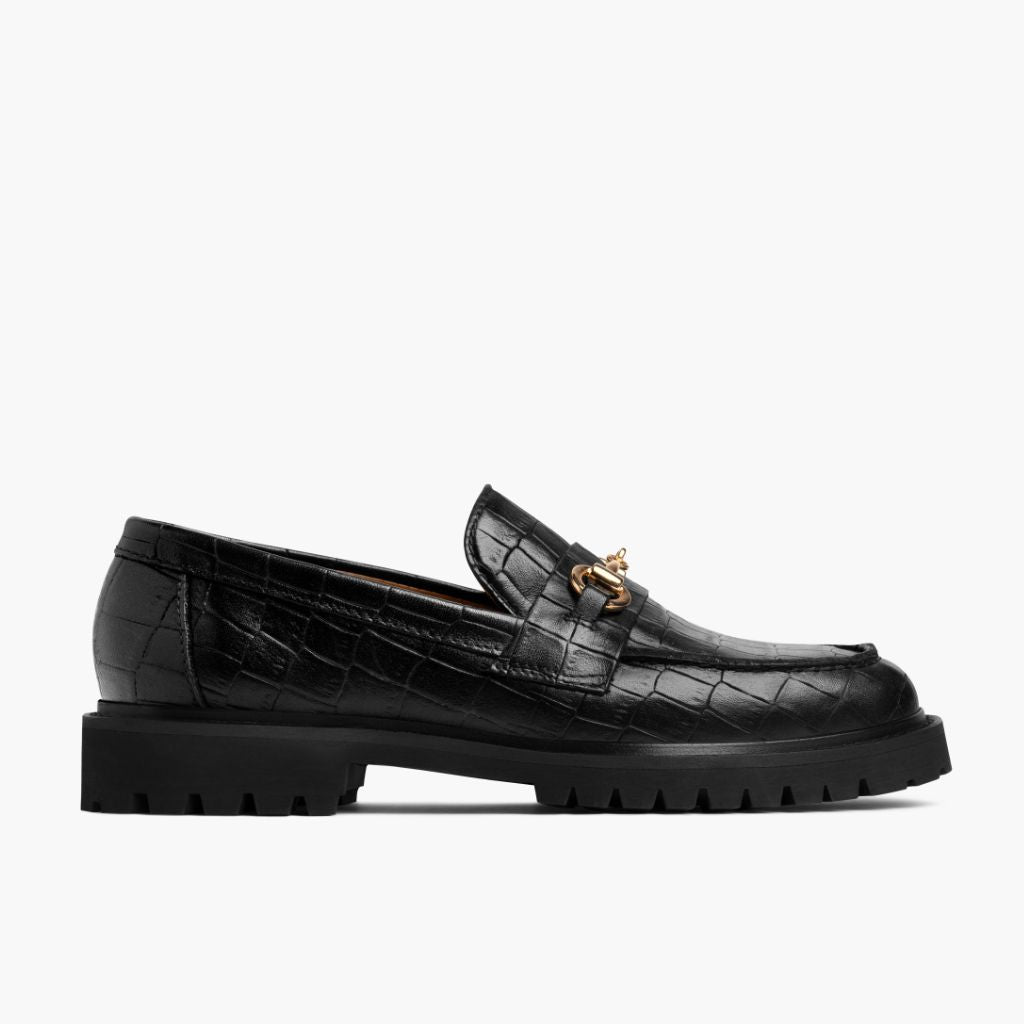 Penny | Black & Gold Croco - Image 2